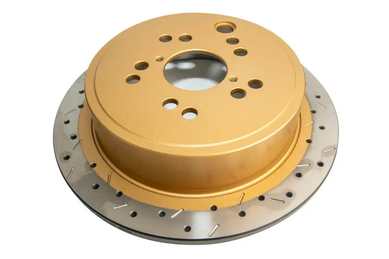 Dba 12+ Subaru/Scion Brz/Fr-S (Au Spec) 10 Lug Slot Rear Drilled & Slotted 4000 Series Rotor 1