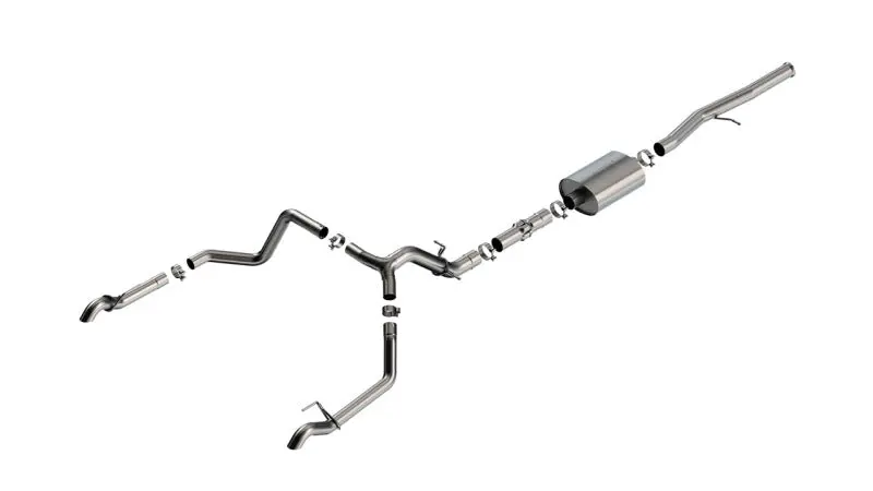 Borla 22-23 Chevrolet Silverado 1500 Zr2 & At4x 6.2L Cc Sb 147.5In Wb Atak Cat-Back 1