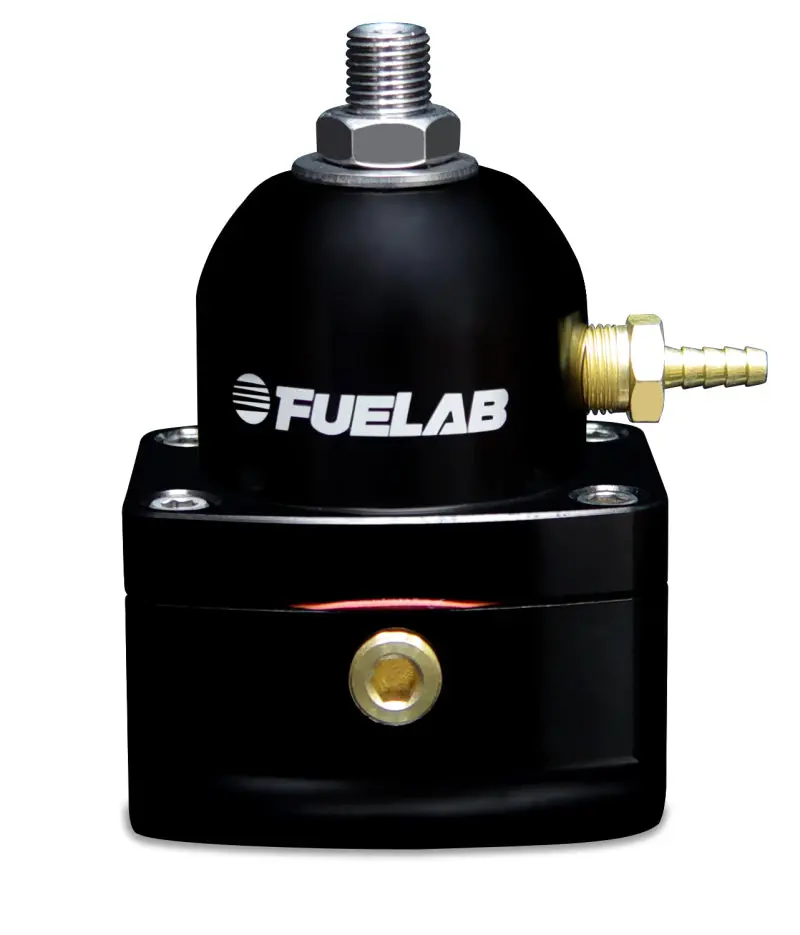 Fuelab 515 Efi Adjustable Fpr Large Seat 25-90 Psi (2) -10An In (1) -6An Return - Black 1