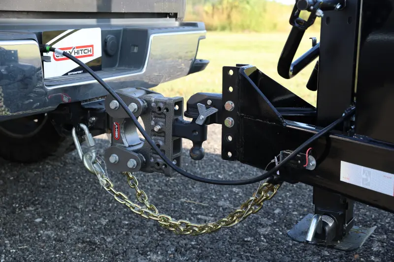 Gen-Y The Boss Torsion-Flex 2In Shank 5In Drop 10K Hitch W/Gh-031 Dual-Ball/Gh-032 Pintle Lock 2