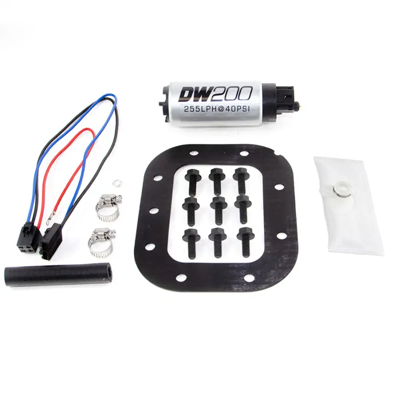 Deatschwerks 86-89 Chevy Corvette 5.7L Dw200 255 Lph In-Tank Fuel Pump W/ Install Kit 1