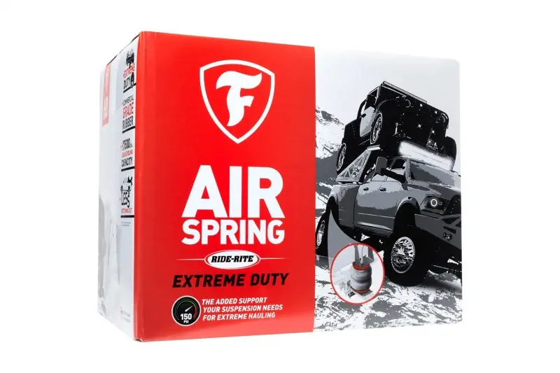 Firestone Ride-Rite Red Label Air Spring Kit Rear Chevy 4500/5500 Cab Chassis (W217602711) 2