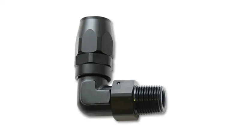 Vibrant Male Npt 90 Degree Hose End Fitting -10An - 1/2 Npt 2