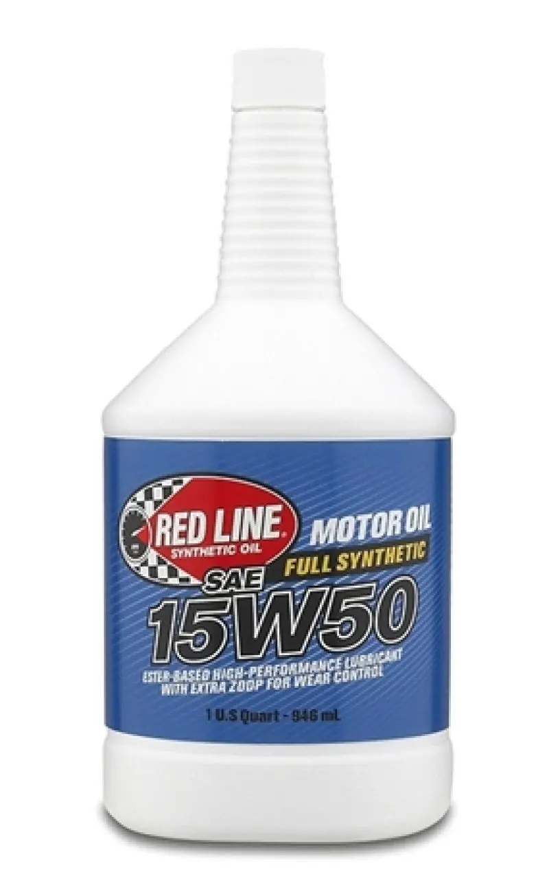 Red Line 15W50 Motor Oil - Quart 1