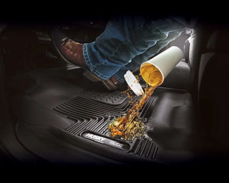 Husky Liners 09-12 Ford F-150 Series Reg/Super/Crew Cab X-Act Contour Black Floor Liners 2