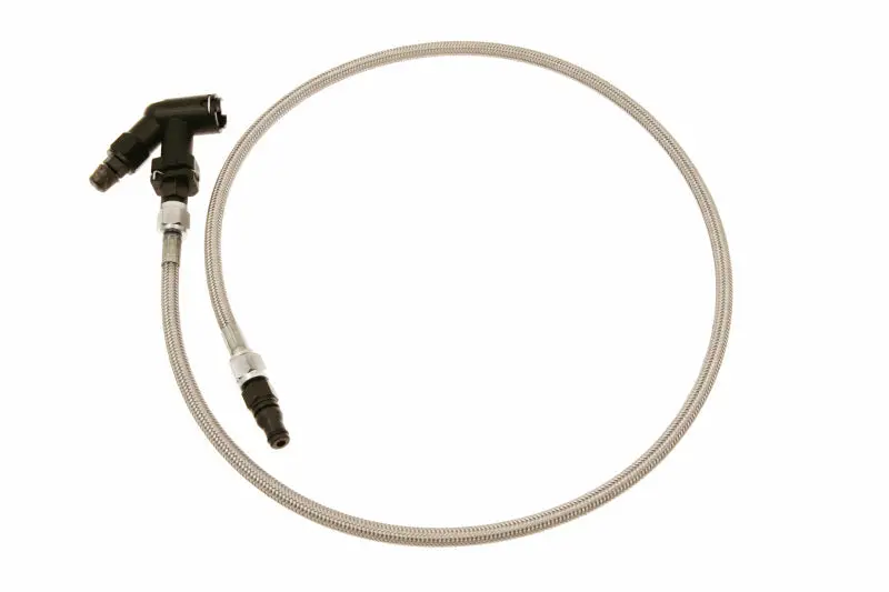 Mcleod Line Assy Mustang 2005-Up 36In W/Male Wire Clip Fittings & Elbow Bleeder 1