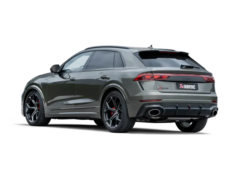 Akrapovic 2025 Audi Rsq8 Evolution Race Line Exhaust System Titanium (Link Pipe Co-Au/T/5 Required) 2