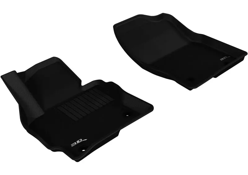 3D Maxpider 2013-2016 Mazda Cx-5 Kagu 1St Row Floormat - Black 1