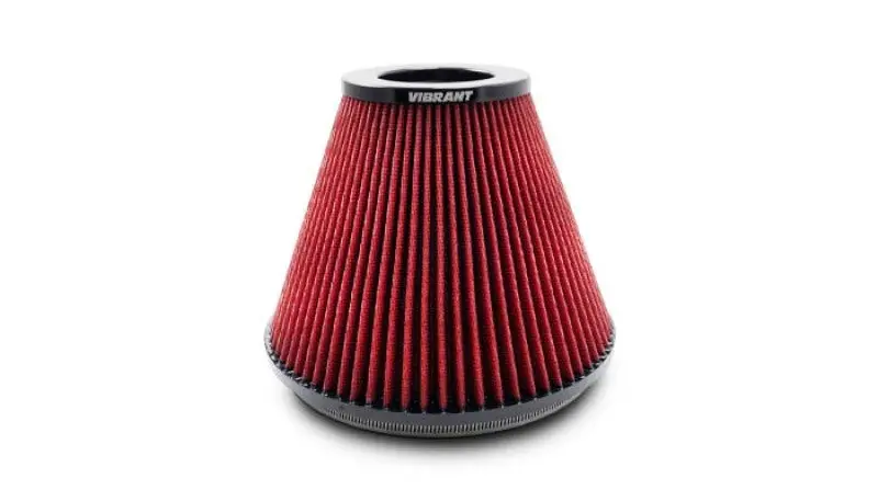 Vibrant 8.75In Inlet I.D. X 8.50In Height Bellmouth Velocity Stack Classic Performance Air Filter 1