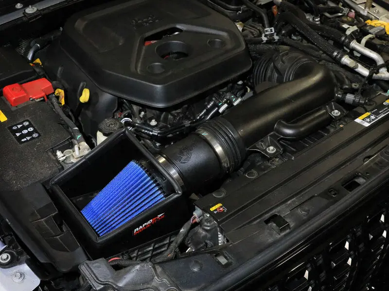 Afe 24-26 Jeep Wrangler Jl L4-2.0L Rapid Induction Cold Air Intake System W/ Pro 5R Filter 2