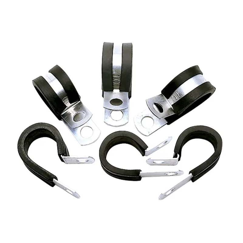Russell Performance Cushion Clamps - Holds -8 An Hose (6 Pcs.) 2