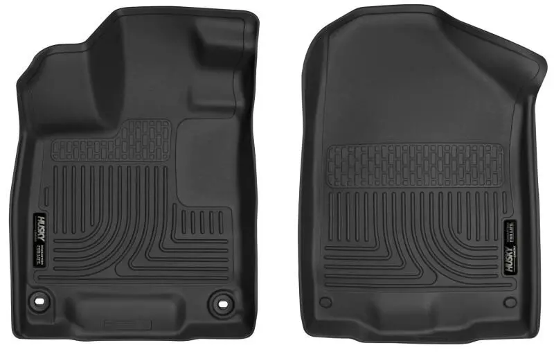 Husky Liners 19-21 Honda Passport / 16-21 Honda Pilot X-Act Contour Series Front Floor Liners Black 1