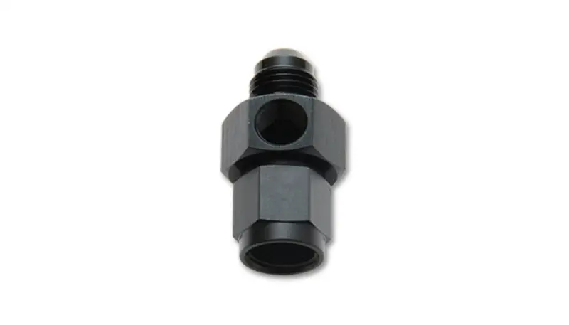Vibrant -8An Male To -8An Female Union Adapter Fitting W/ 1/8In Npt Port 1