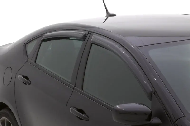 Avs 13-16 Dodge Dart Ventvisor Outside Mount Window Deflectors 4Pc - Smoke 2