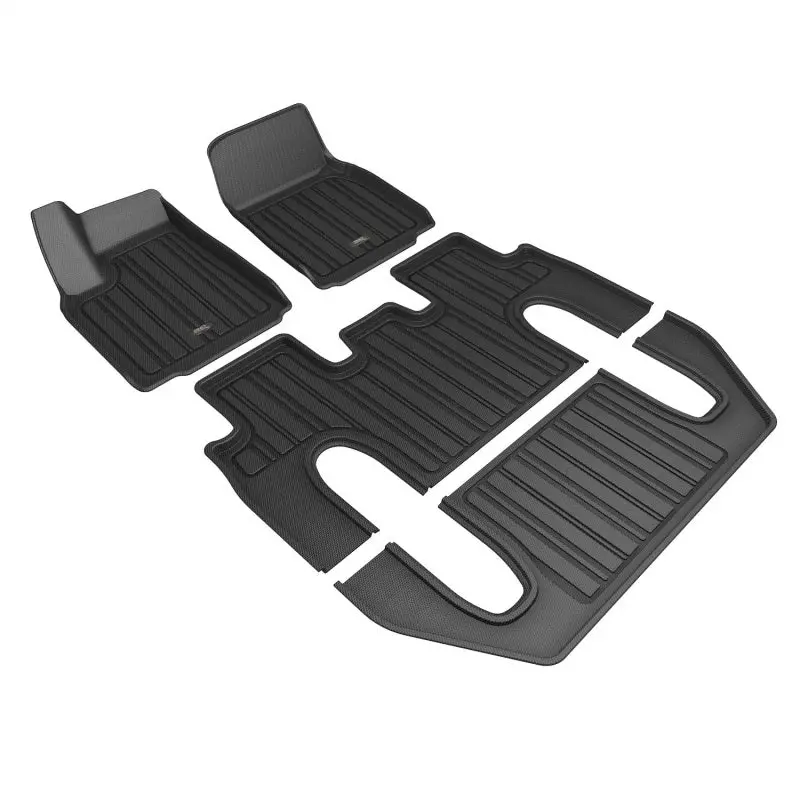 3D Maxpider 22-24 Tesla Model X 6-Seat Elitect Black R1 R2 R3 1