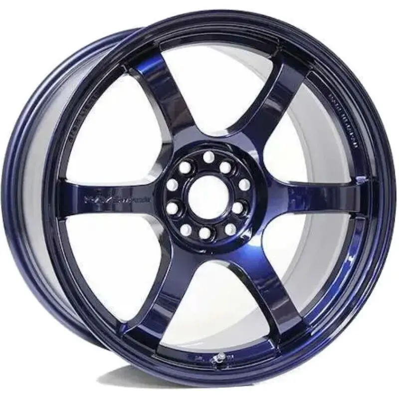 Gram Lights 57Dr 18X9.5 +38 5X100 Eternal Blue Pearl Wheel (Min Order Qty 20) 1