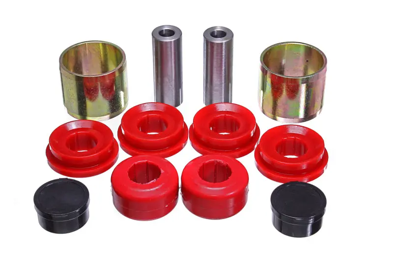 Energy Suspension 15-20 Ford Mustang Front Control Arm Bushing Set - Red 2