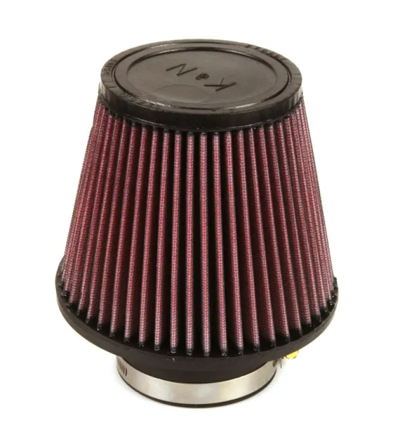 K&N Filter Universal Rubber Filter 3 Inch Flange 6 Inch Base 4 Inch Top 5 Inch Height 2