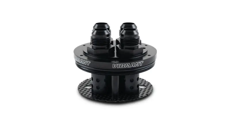 Vibrant 4-Port Catch Can Lid Assembly 1