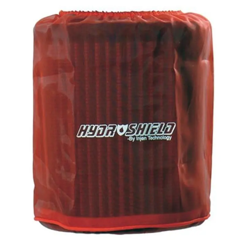 Injen Red Water Repellant Pre-Filter Fits X-1022 6-1/2In Base / 8In Tall / 5-1/2In Top 2