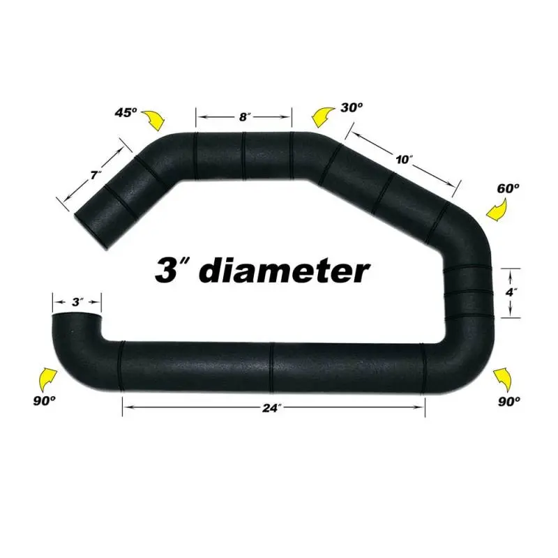 Airaid U-Build-It - 3In Intake Tube 1