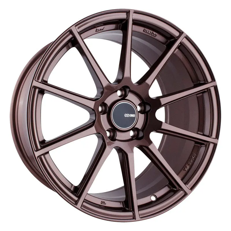 Enkei Ts10 18X9.5 35Mm Offset 5X114.3 Bolt Pattern 72.6Mm Bore Dia Copper Wheel 1