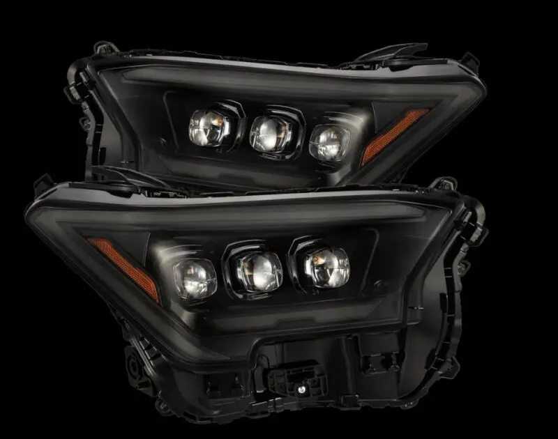 Alpharex 2024 Toyota Tacoma Nova-Series Projector Headlights (Pair) - Alpha-Black W/Activation Light 1