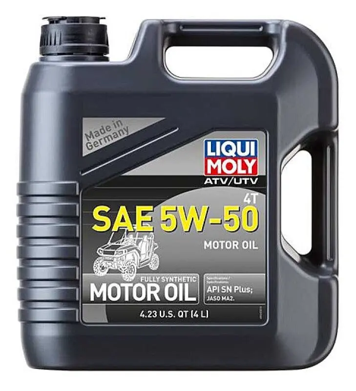 Liqui Moly 4L Atv 4T Motor Oil Sae 5W50 2