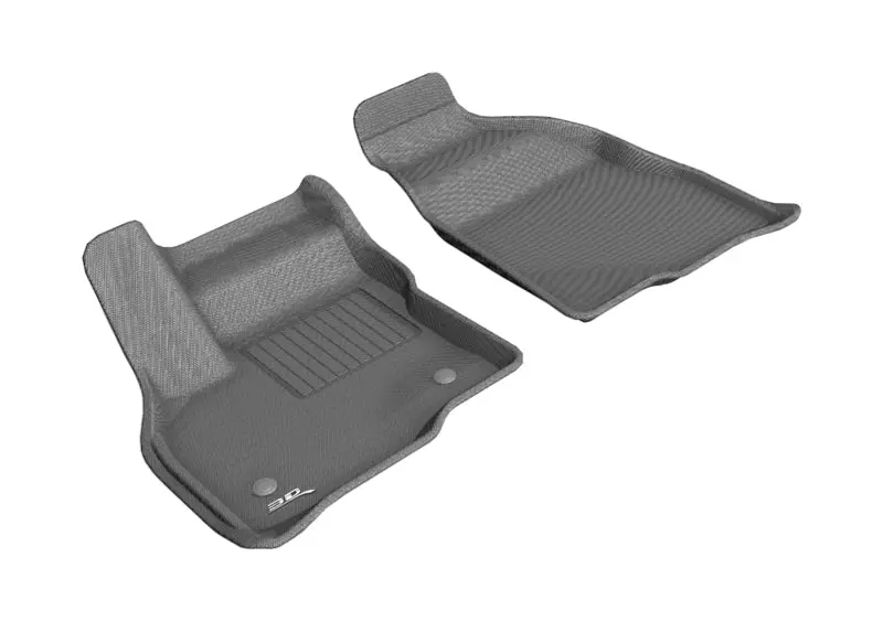 3D Maxpider 2017-2020 Chevrolet Bolt Ev Kagu 1St Row Floormat - Gray 1