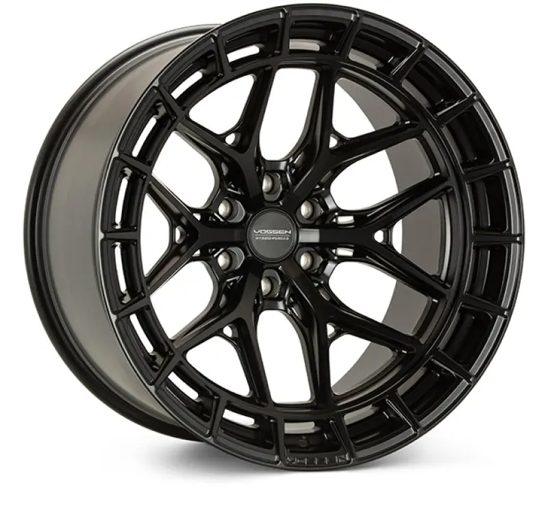 Vossen Hfx-1 20X10 / 6X135 Bp / Et-18 / 87.1 Cb / Super Deep - Satin Black Wheel 1