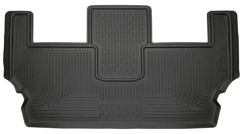 Husky Liners 2017 Chrysler Pacifica (Stow And Go) 3Rd Row Black Floor Liners 1