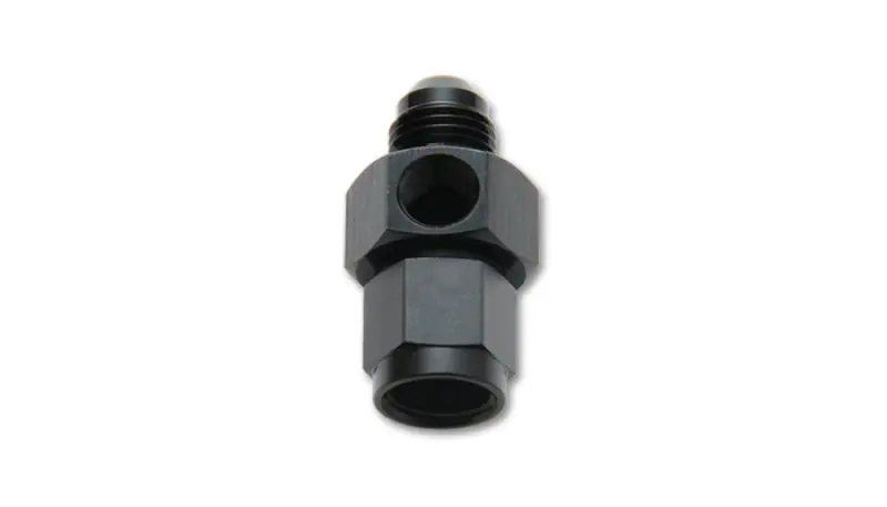 Vibrant -6An Male To -6An Female Union Adapter Fitting W/ 1/8In Npt Port 2