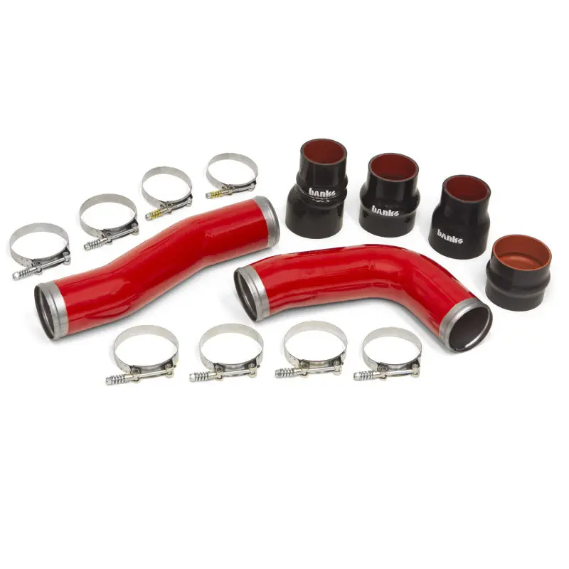 Banks Power 10-12 Ram 6.7L Diesel Oem Replacement Cold Boost Tubes - Red 1