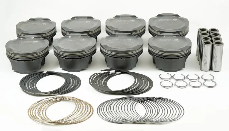 Mahle Ms Piston Set Ford Coyote 314Ci 3.701In Bore 3.650In Stroke 5.933In Rod .866 Pin -1Cc 11Cr 1