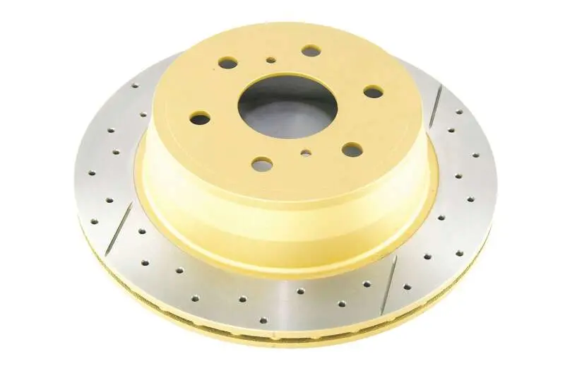 Dba 07-20 Cadillac Escalade Rear Street Series Drilled & Slotted Rotor 1