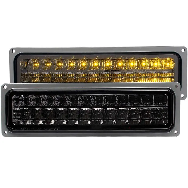 Anzo 1988-1998 Chevrolet C1500 Led Parking Lights Smoke 2