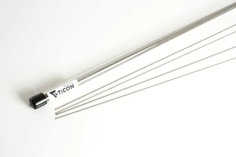 Ticon Industries 39In Length 1/4Lb 1Mm/.039In Filler Diameter Cp1 Titanium Filler Rod 1