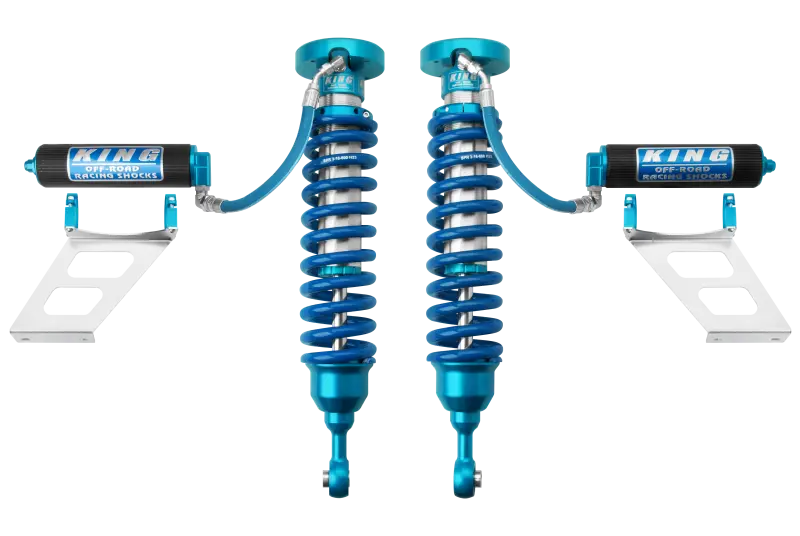 King Shocks 2007+ Toyota Tundra 2.5 Dia Front Coilover W/Remote Reservoir (Pair) 2