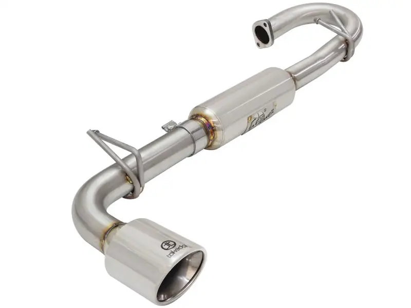 Afe 11-16 Scion Tc L4-2.5L 304Ss 2-1/4In To 2-1/2In Axle-Back Takeda Exhaust W/ Polished Tip 1