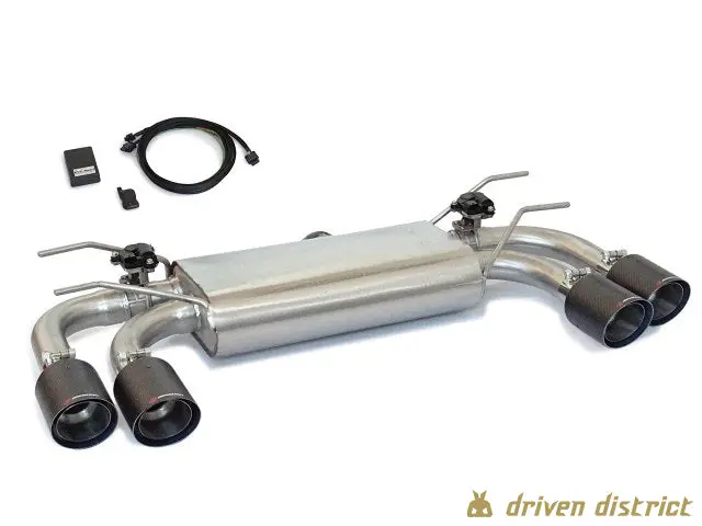 Abarth 124 Spider Ragazzon Valved Axle-Back Exhaust 3