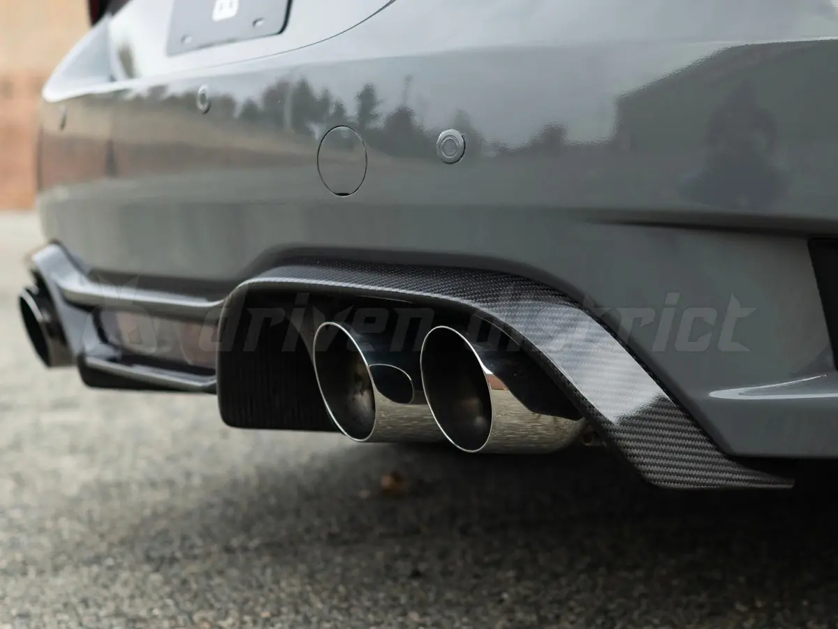 Three Hundred Abarth 124 Spider Carbon Fiber Rear Diffuser 1
