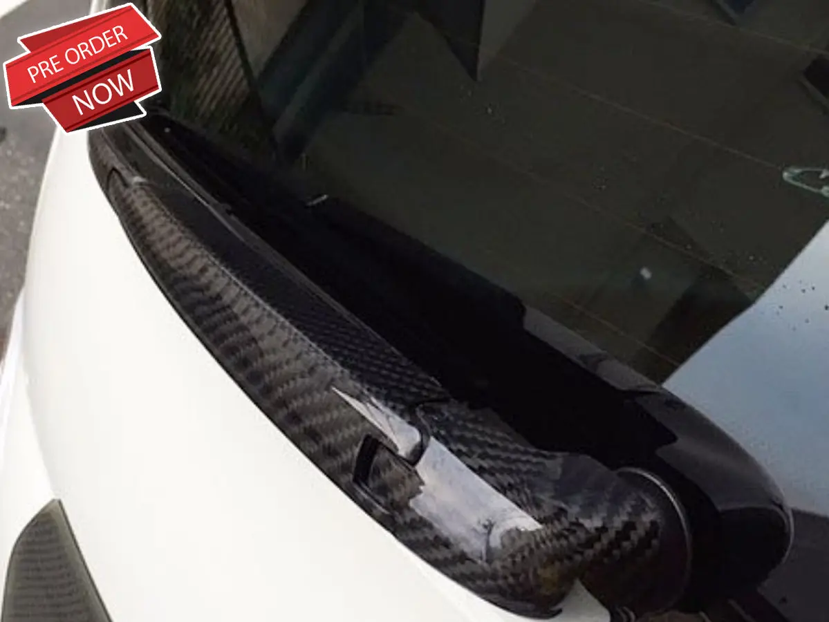 Three Hundred Abarth 500 Carbon Fiber Rear Wiper Cover 1