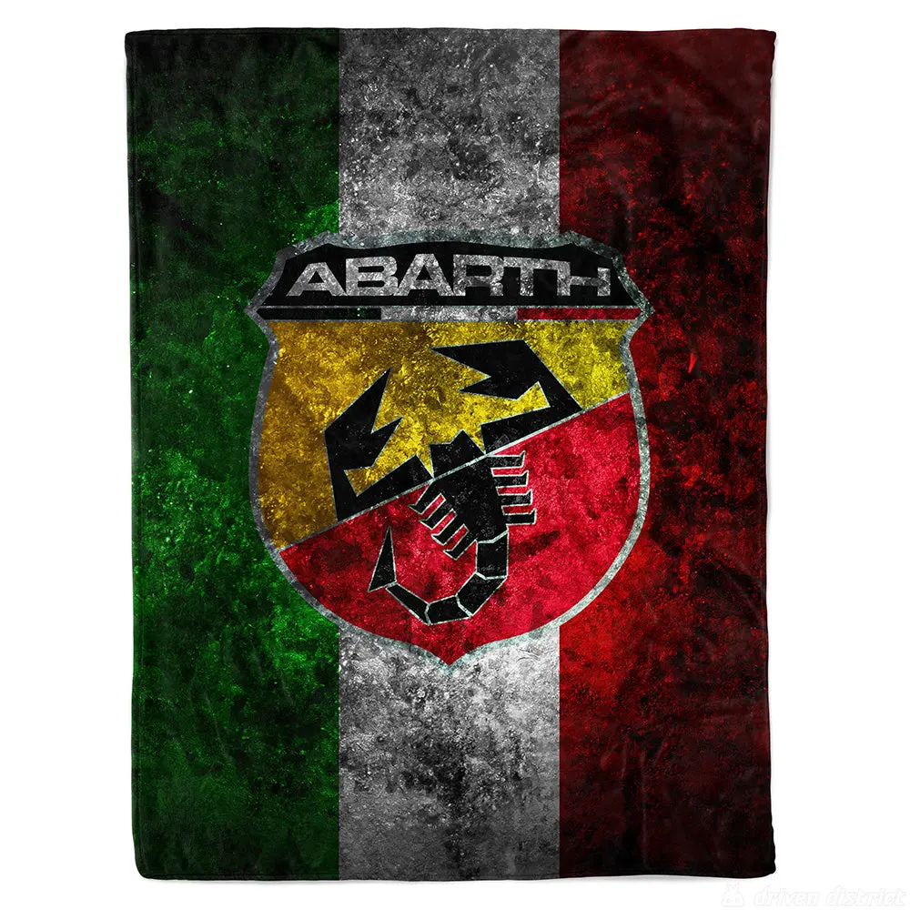 Abarth Italian Flag Blanket 1