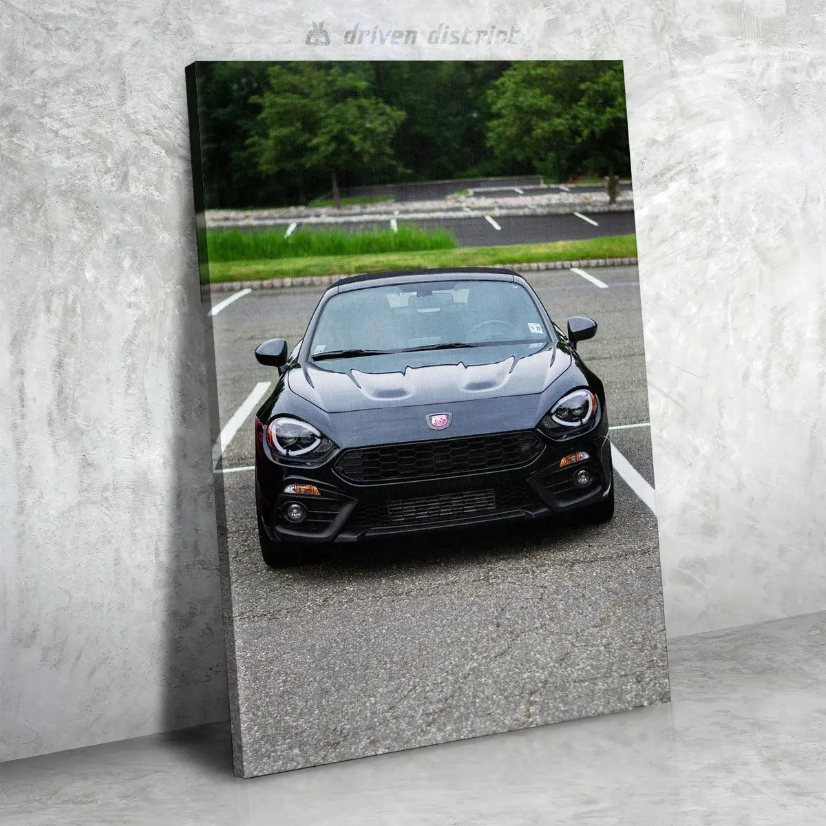 Fiat 124 Spider Abarth Canvas 1