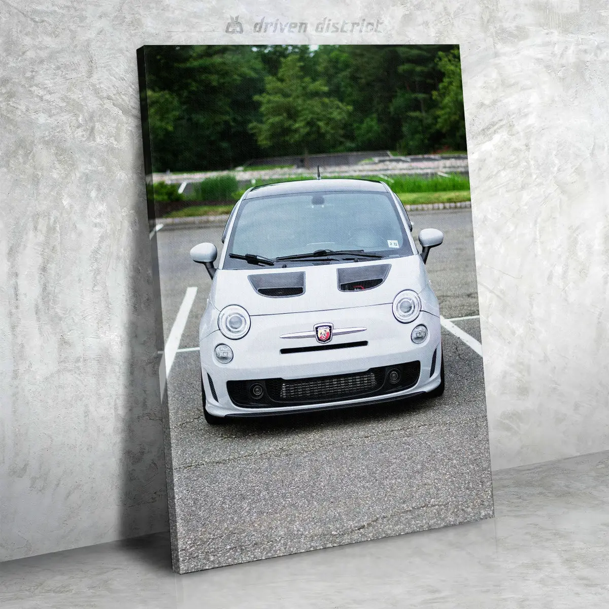 Fiat 500 Abarth Canvas 1