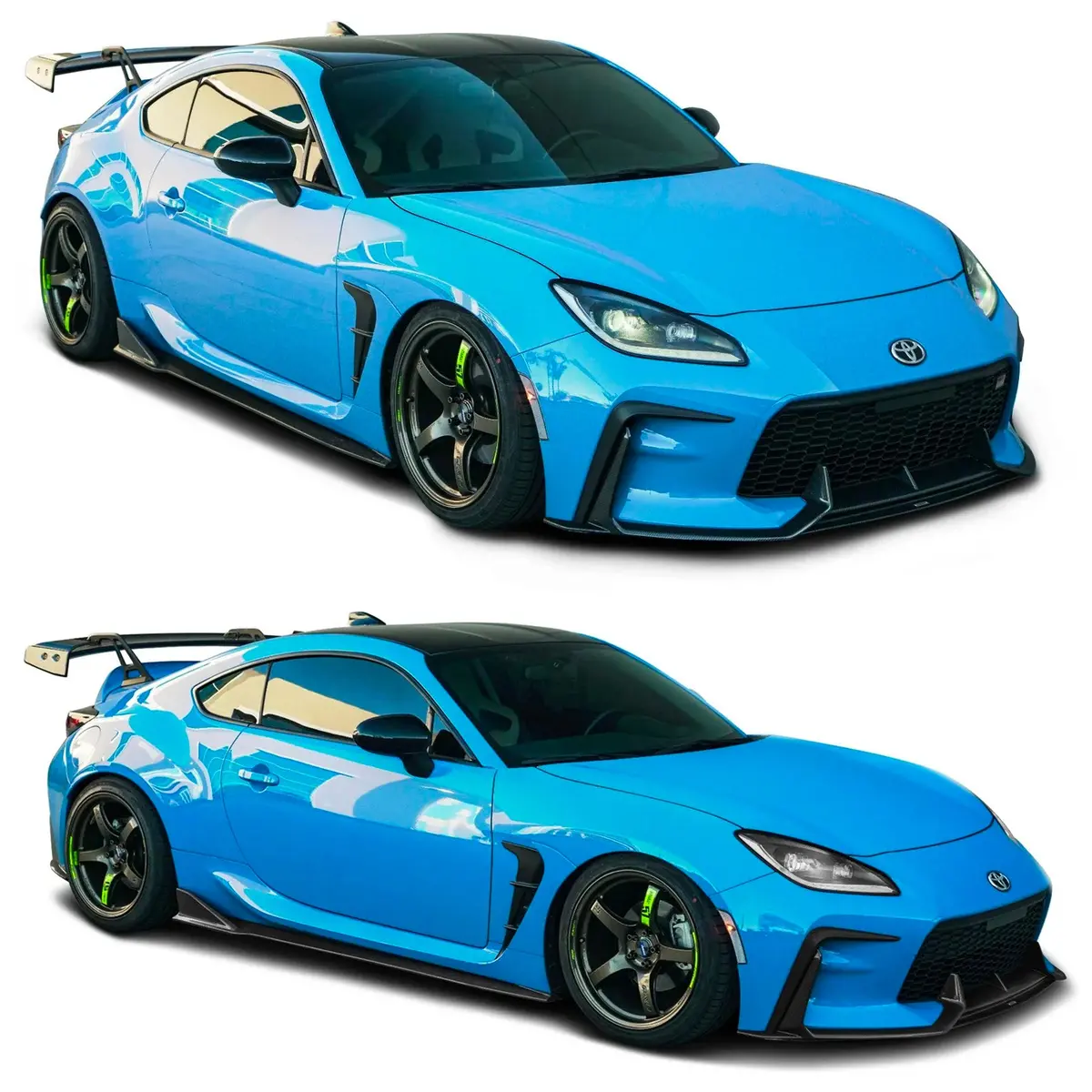 Toyota Gr86 Carbon Fiber Front Lip - Adro 1