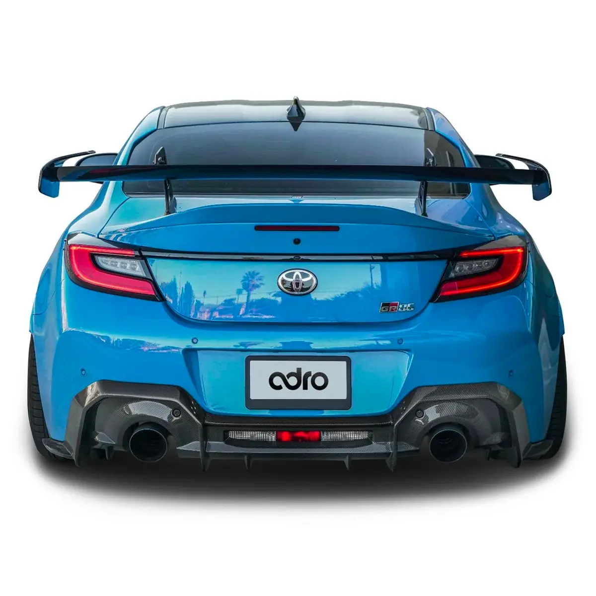 Toyota Gr86 Carbon Fiber Rear Diffuser - Adro 2