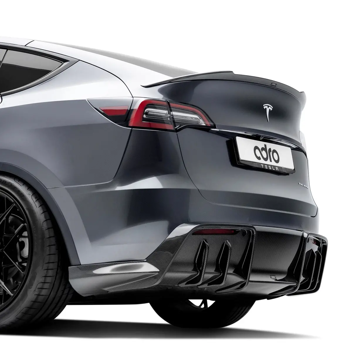 Tesla Model Y Prepreg Carbon Fiber Spoiler Duckbill - Adro 1
