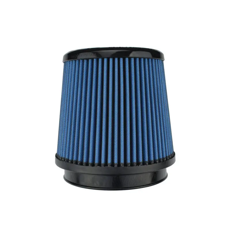 Injen Amsoil Replacement Nanofiber Dry Air Filter 5In Flange Diameter/6.5In Base/6In Height/70 Pleat 1