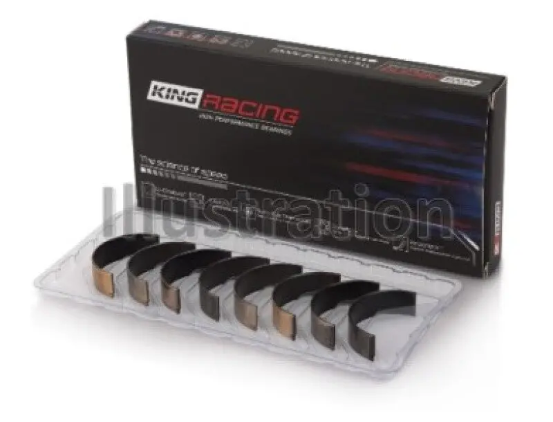 King Engine Bearings Audi/Vw 83-03 1.6L/1.8L/2.0L Performance Rod Bearing Set - Size +0.25Mm 1
